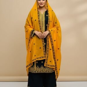 Embroidered 3 piece suit